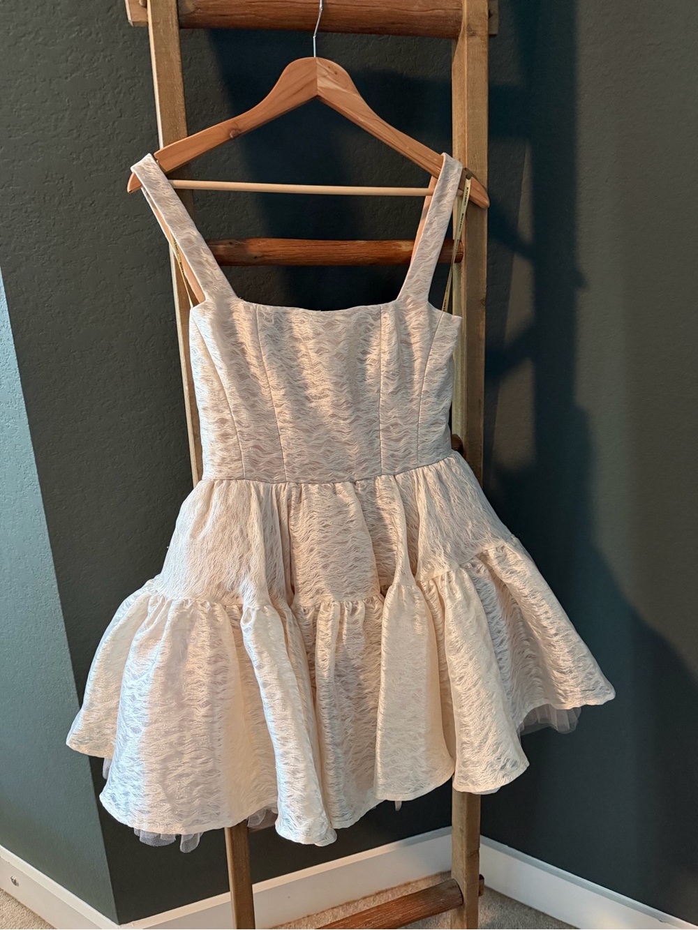 Bronx and Banco Champagne Dress